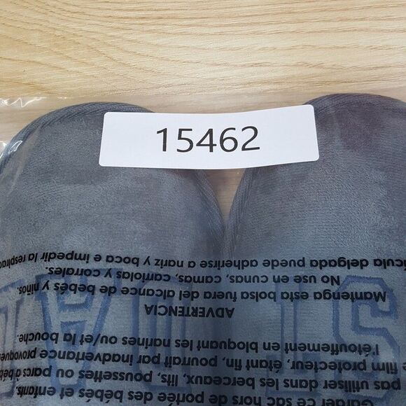 CLUB ROOM Mens Slippers Size 6 - 7 Gray Slip On Plush Lined Comfort DAD - Picture 6 of 6